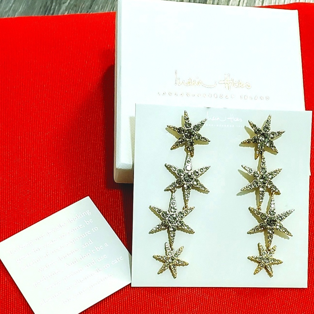 India Hicks Falling Star Earrings